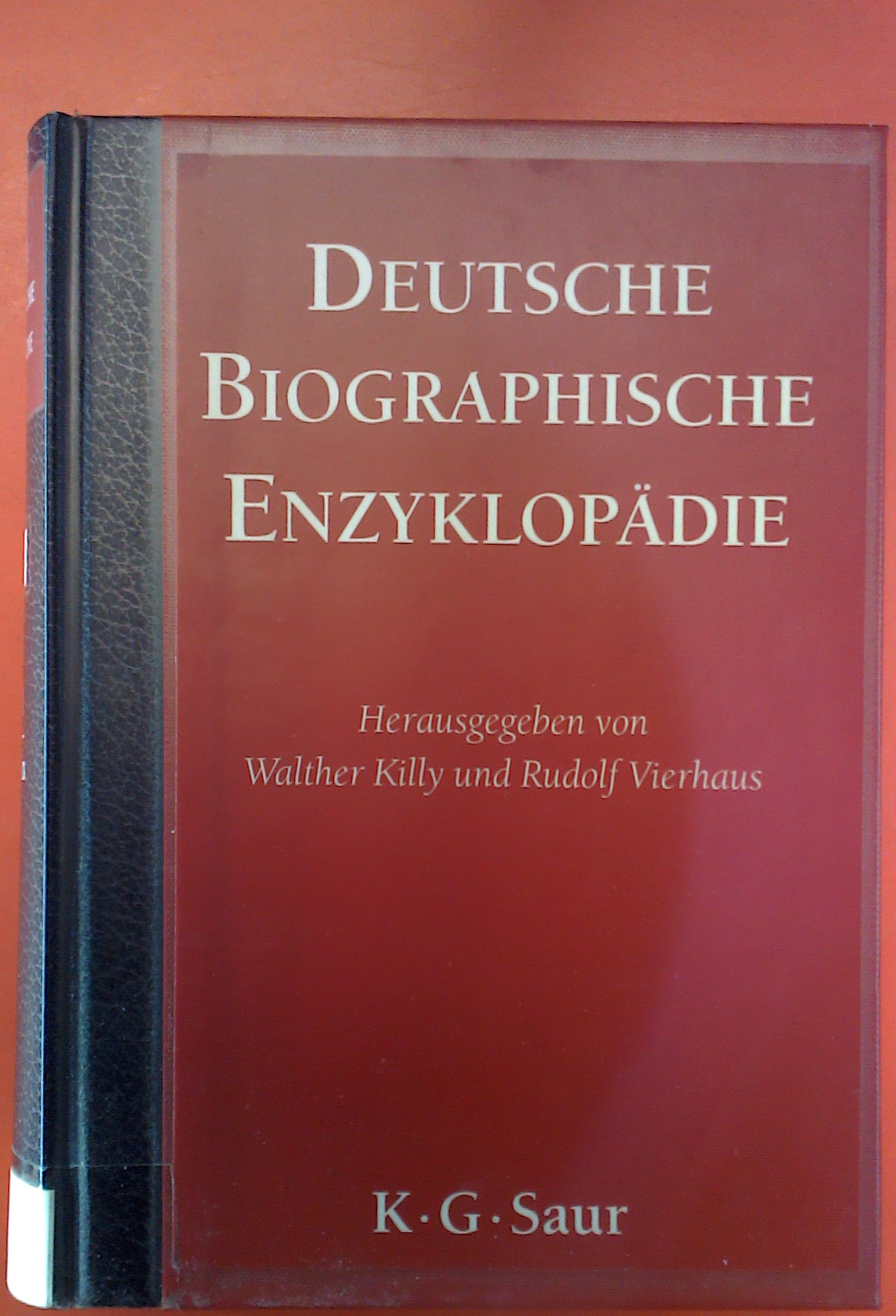 Deutsche Biographische Enzyklopädie Band 6: Kogel - Maxsein - Hrsg: Walther Killy / Rudolf Vierhaus