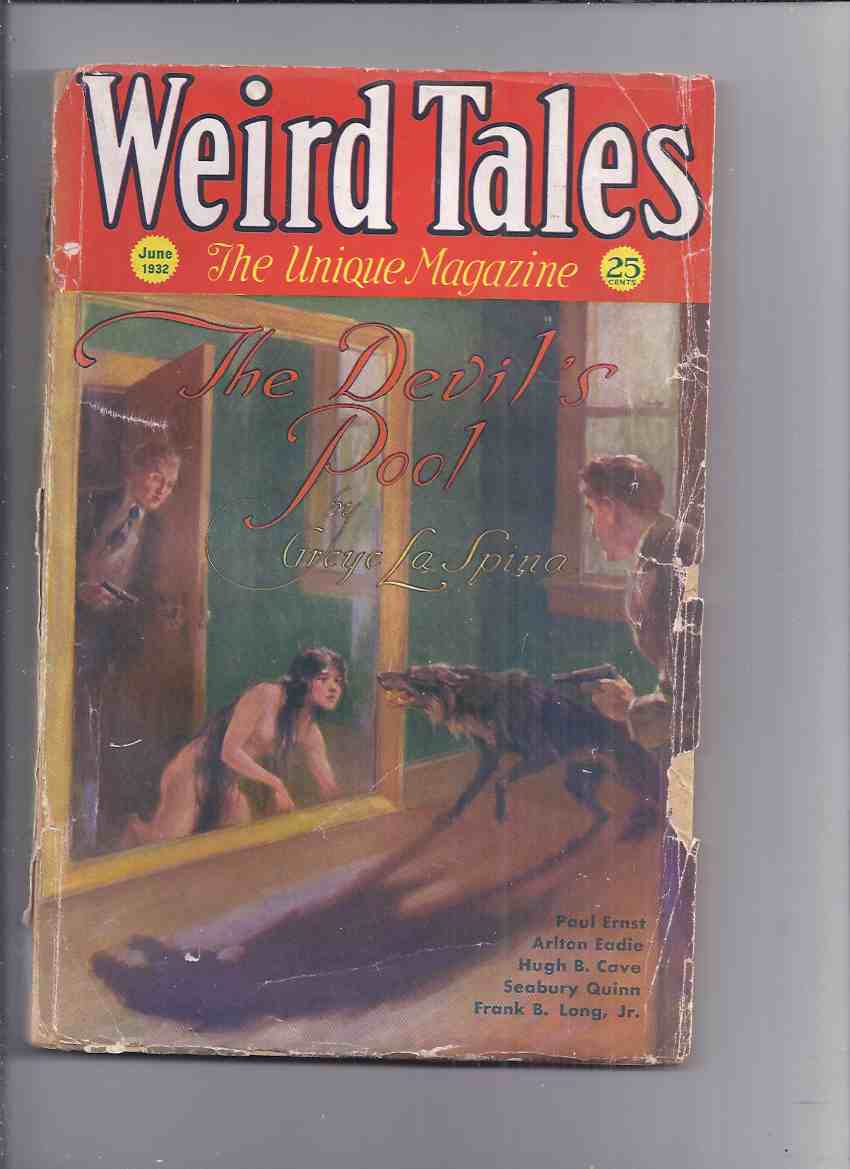 Weird Tales Magazine Pulp Volume 19 Xix 6 June 1932 Devils Bride Pt 5 The