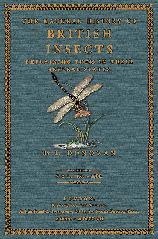 Natural History of British Insects 9 - 12 - Donovan, Edward