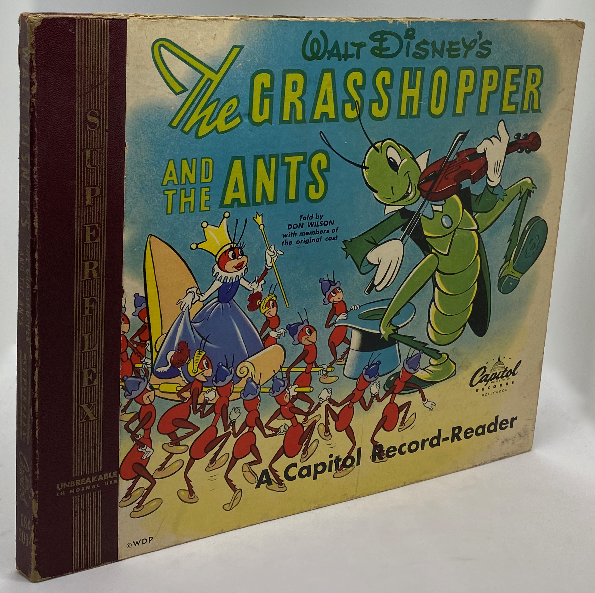 Walt Disney's The Grasshopper and the Ants by WILSON, Don (Told by); Walt  Disney: Very good + Hardcover (1949) | Cleveland Book Company, ABAA