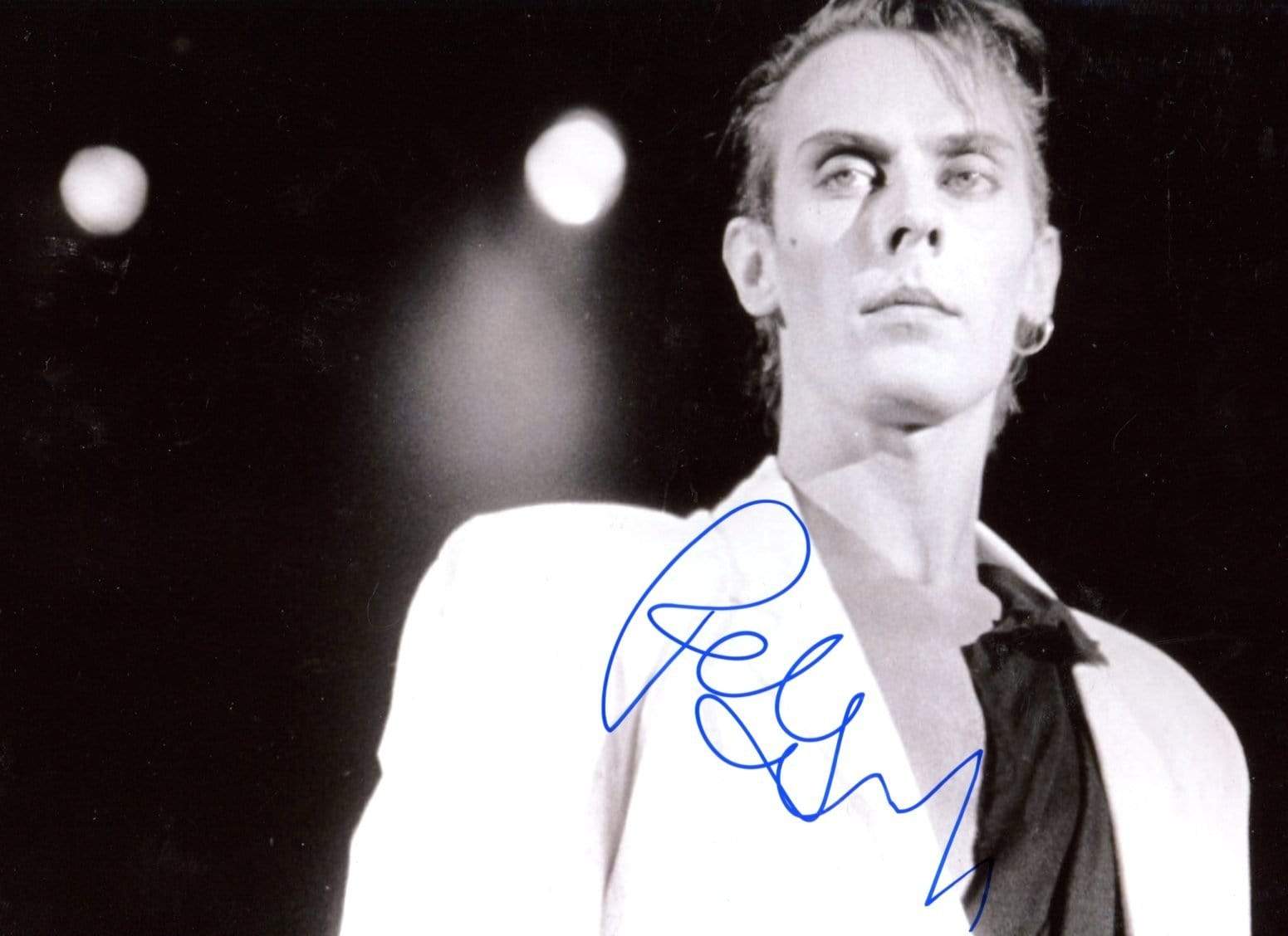 Peter Murphy autograph InPerson signed photograph by Murphy, Peter