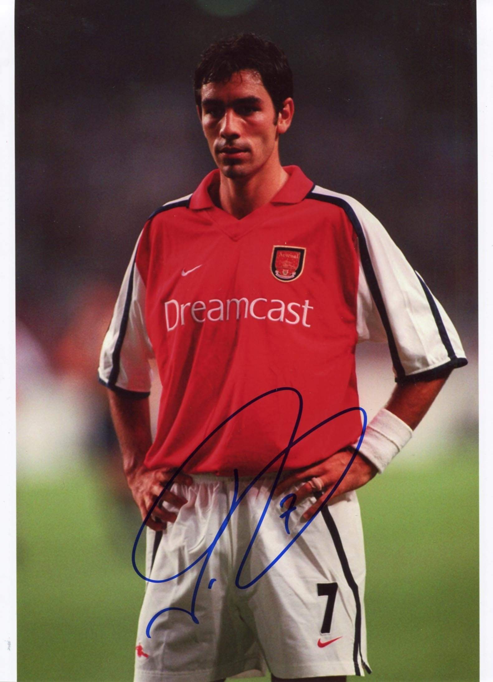 Robert Pires autograph InPerson signed photograph par Pires, Robert