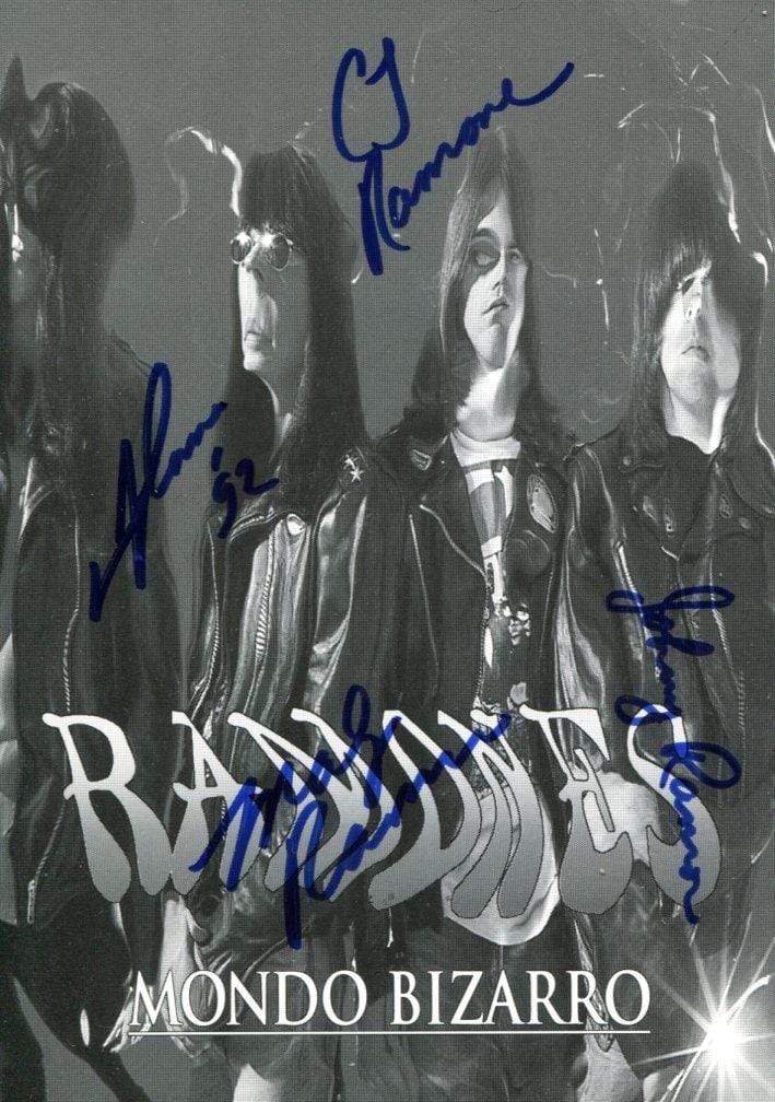 RAMONES 10x15 cm Fotokopie/copy autogramm