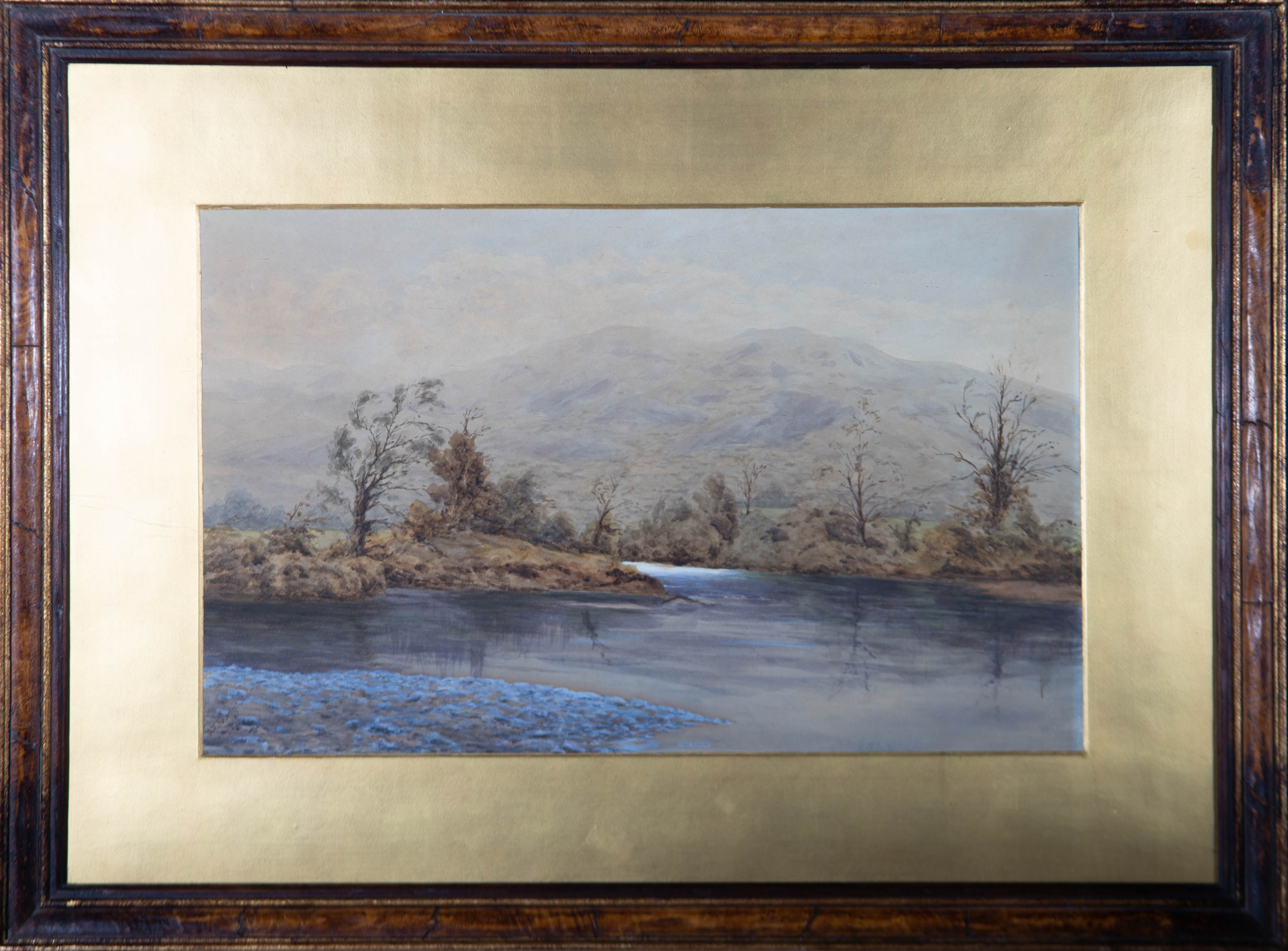 G. Vincent Sheriff (fl.1875-1877) - 1876 Watercolour, On the River Derwent, No.2 G. Vincent Sheriff (fl.1875-1877) [ ] [Hardcover]