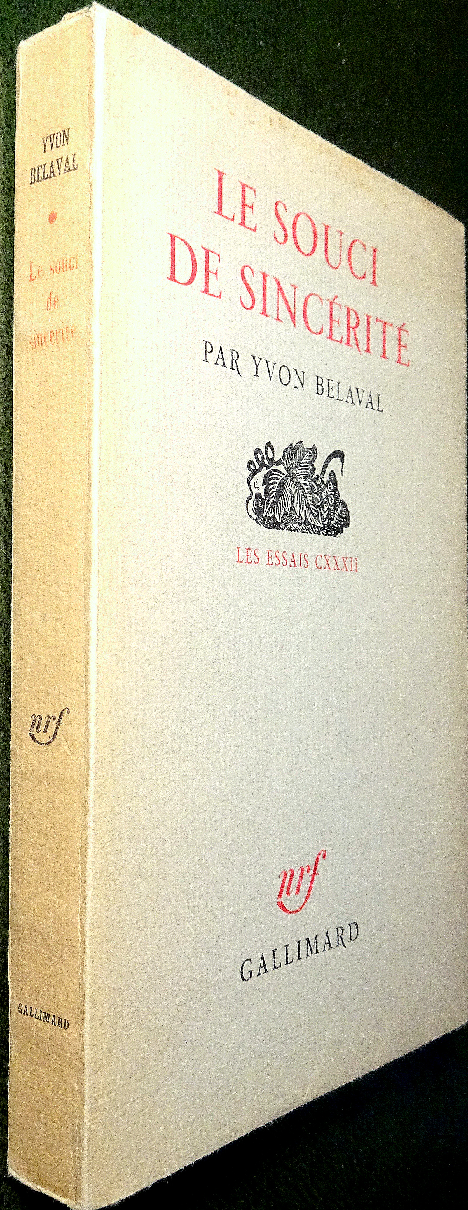 Le Souci De Sincerite By Belaval Yvon Le Chemin Des Philosophes Le Souci De Sincerite By Belaval Yvon Le Chemin Des Philosophes