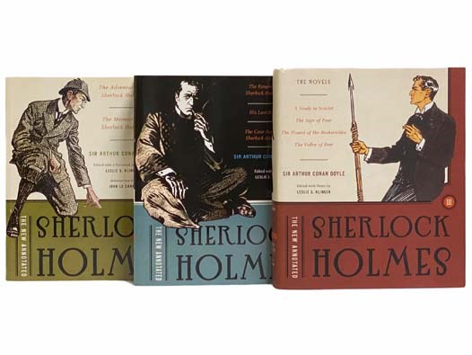 The New Annotated Sherlock Holmes, in Three Volumes: The Adventures of Sherlock Holmes; The Memoirs of Sherlock Holmes; The Return of Sherlock Holmes; His Last Bow; The Case-Book of Sherlock Holmes; A Study in Scarlet; The Sign of Four; The Hound of the Baskervilles; The Valley of Fear - Doyle, Sir Arthur Conan; Klinger, Leslie S.; Le Carre, John; Chui, Patricia J.