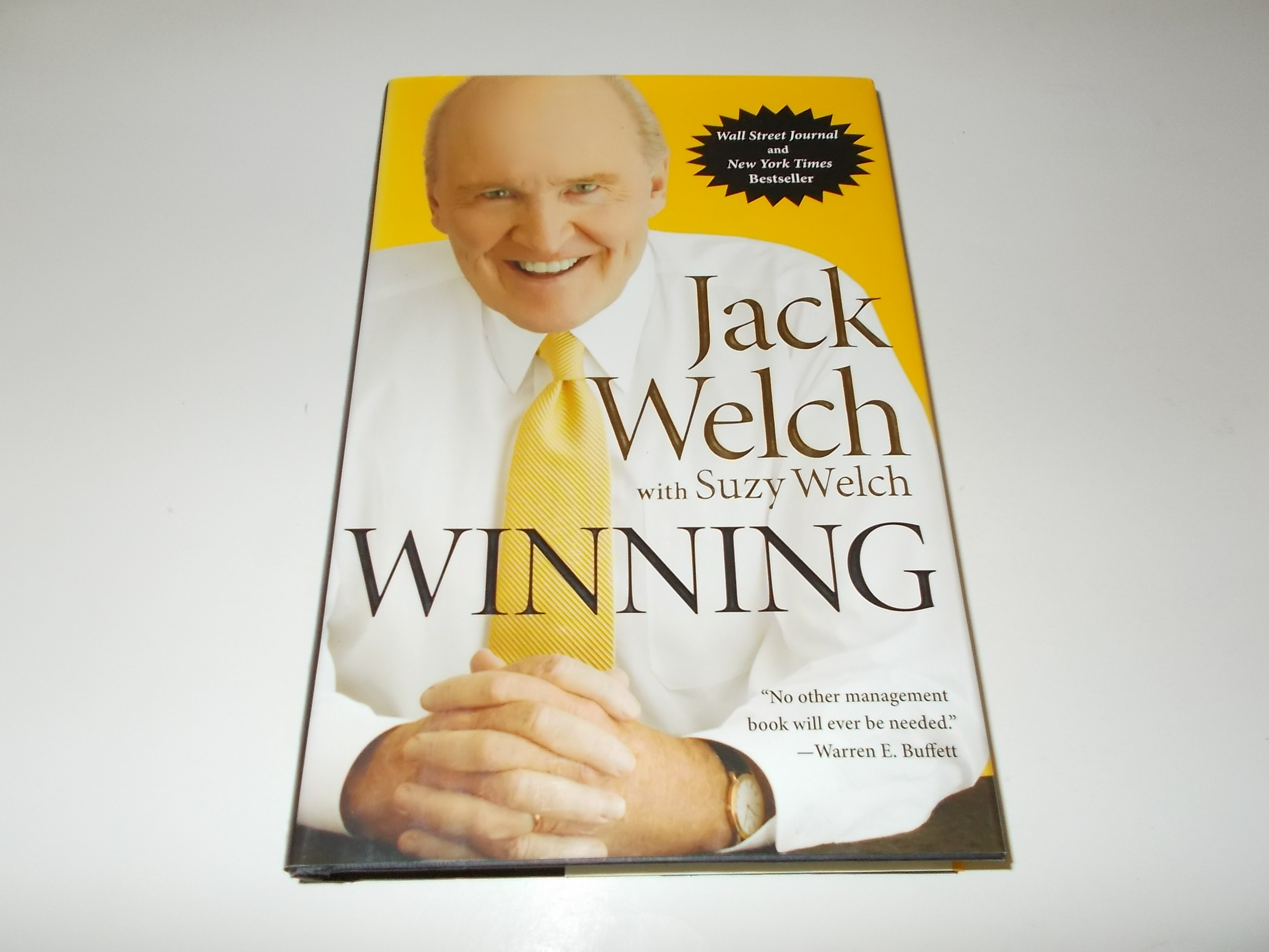 Winning by Jack Welch; Suzy Wdelch: Very Good Hardcover (2006) Signed ...
