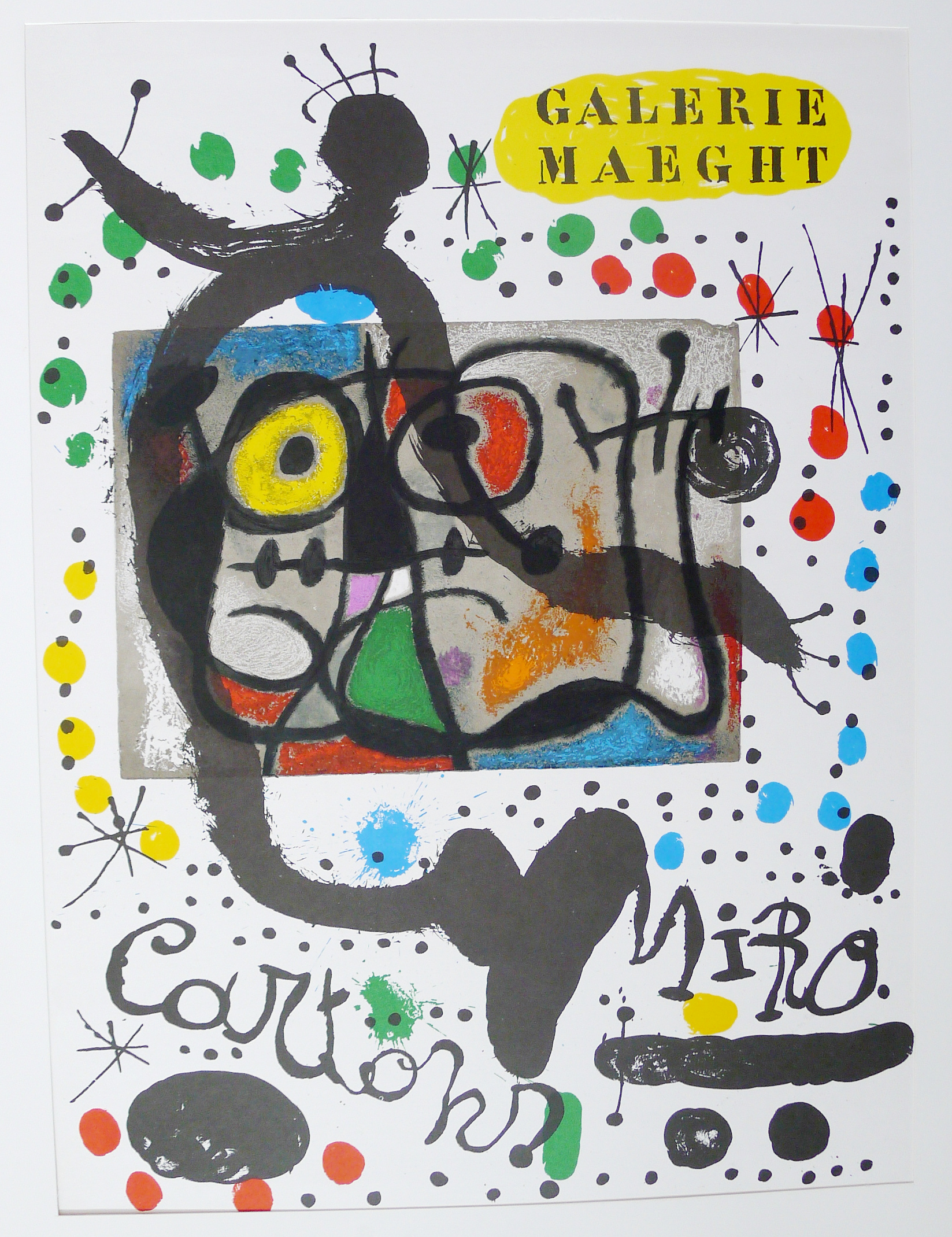 Joan Miro Art Details about  / Joan Miro Exhibition Poster Miro Exhibition Print Miro Poster