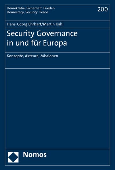 Security Governance in und für Europa - Hans-Georg Ehrhart