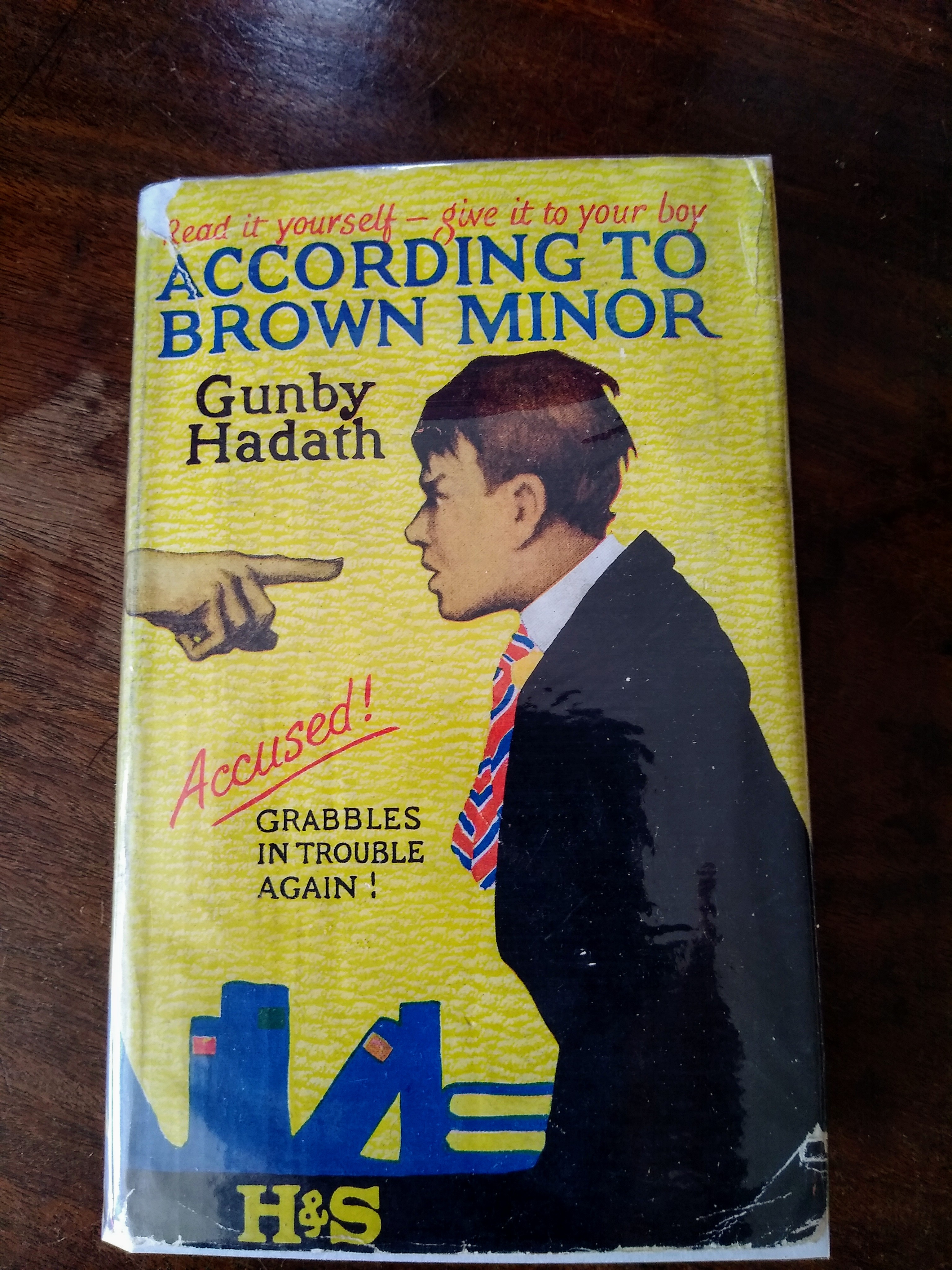 According to Brown Minor or, The Feats of Foozle by Gunby Hadath: Very ...