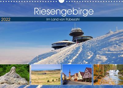 Riesengebirge - Im Land von Rübezahl (Wandkalender 2022 DIN A3 quer) : Bilderreise durch das Riesengebirge (Monatskalender, 14 Seiten ) - Lianem