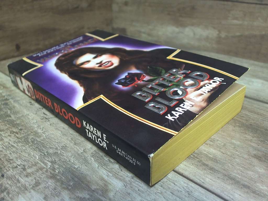 Bitter Blood (The Vampire Legacy) by Taylor, Karen E. Very Good Mass Market Paperback (1994