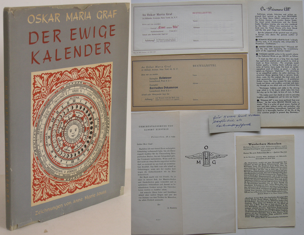 Der ewige Kalender. Ein Jahresspiegel von O. M. Graf. Mit Illustrationen von Anne Maria Jauss 