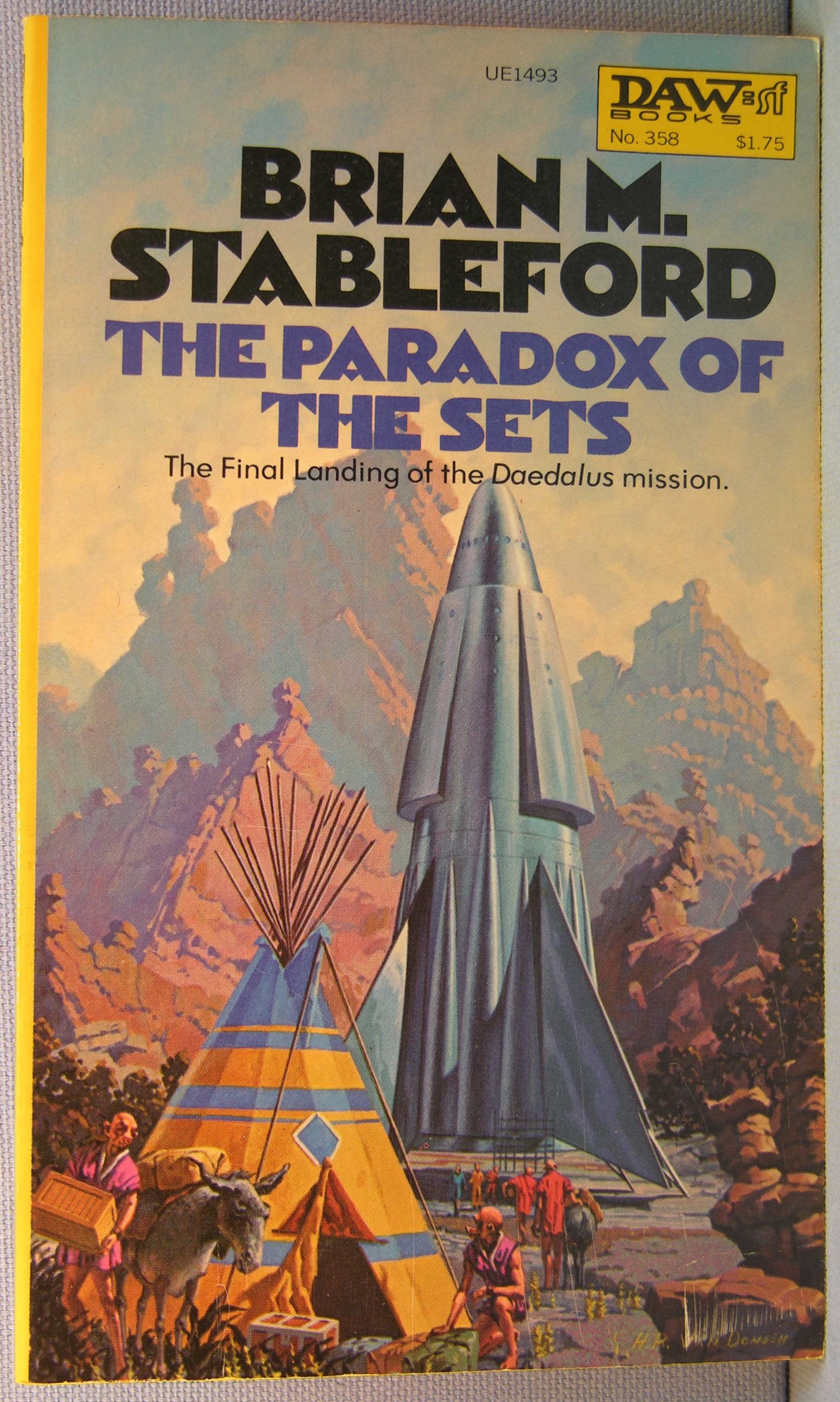 The Paradox of the Sets [Daedalus Mission #6] - Brian M. Stableford