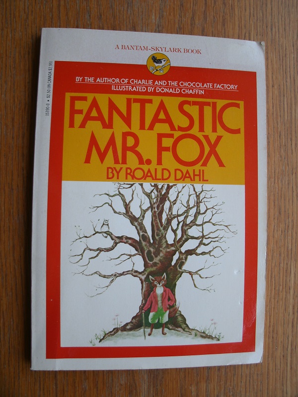 Fantastic Mr Fox By Dahl Roald Near Fine Soft Cover 1982 1st Edition Scene Of The Crime Ioba 