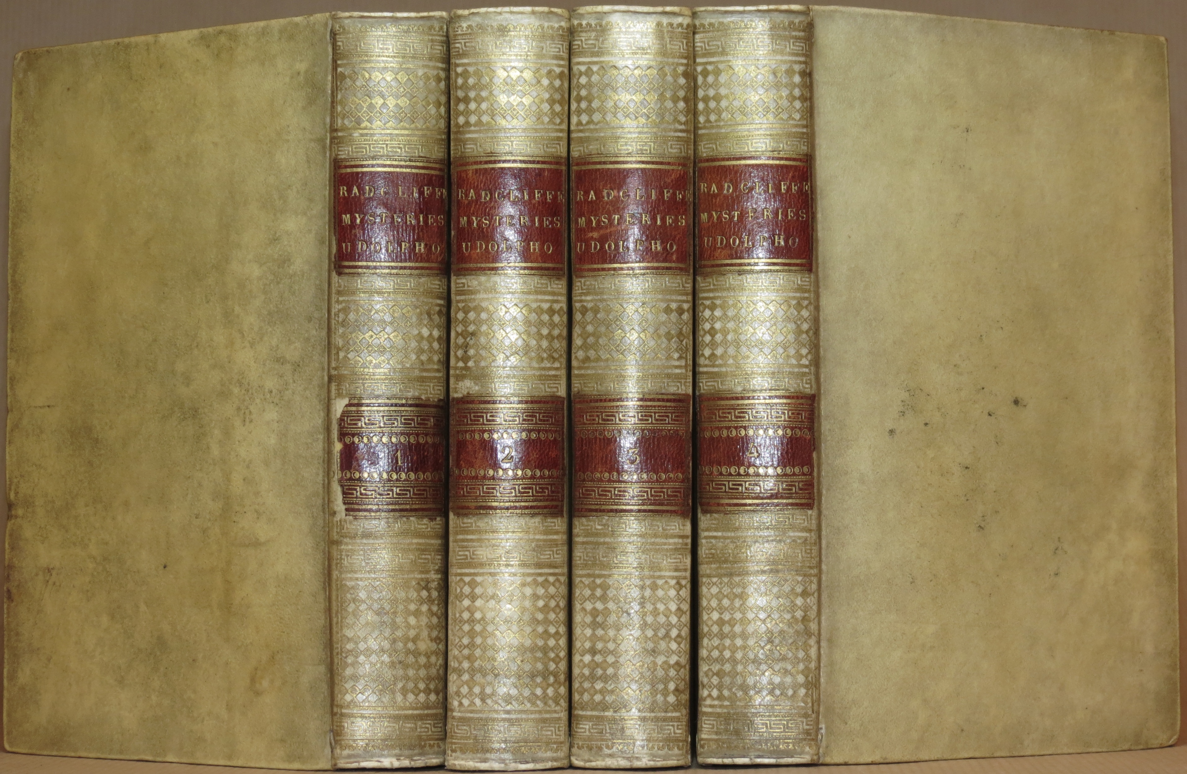 The Mysteries of Udolpho. - RADCLIFFE, Ann