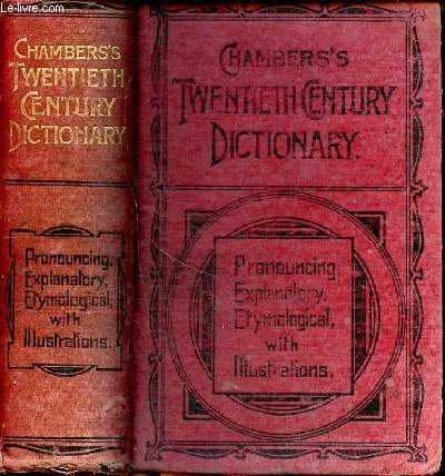 Chambers's twentieth century dictionary of the english language by