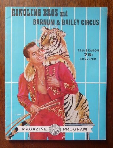 Programme de cirque de Ringling Bros and Barnum & Bailey Circus 96th season (1966) [ ]