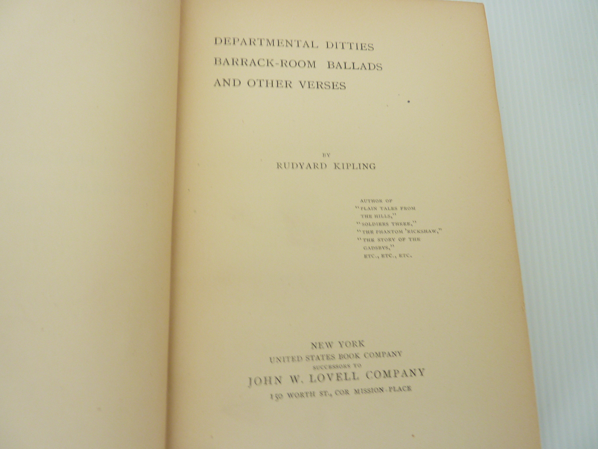 kipling ballads kipling ballads