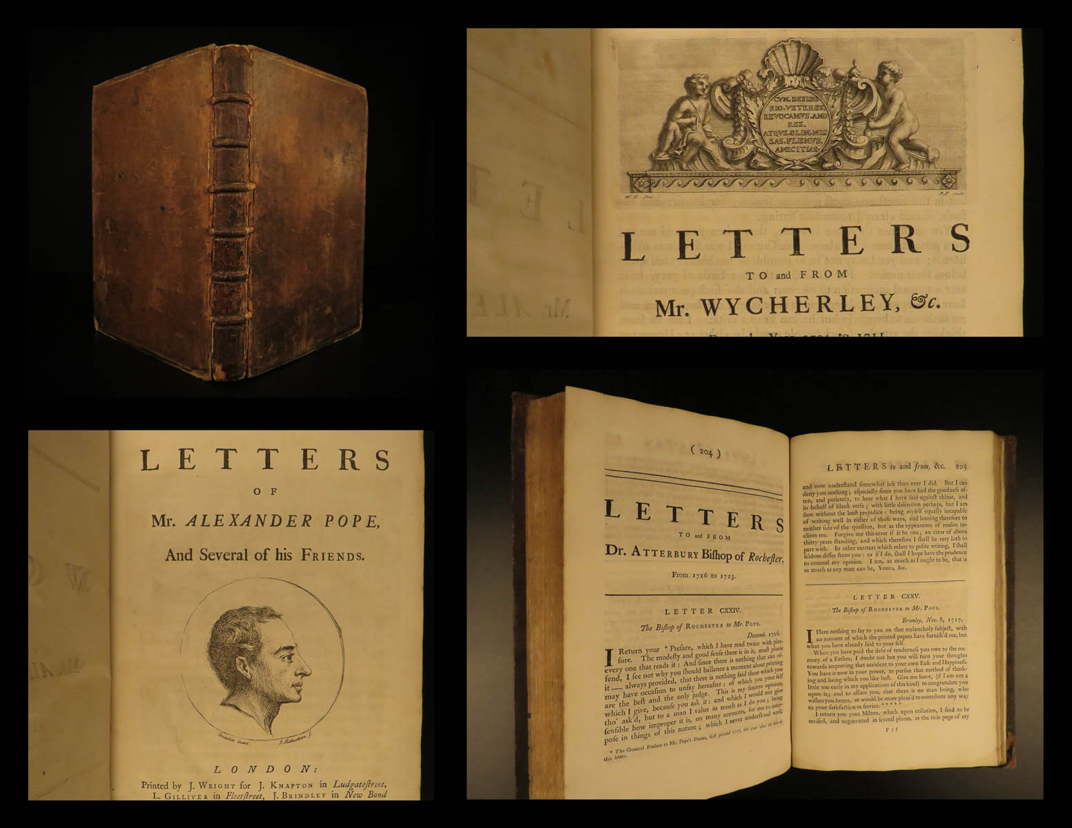 Letters of Mr. Alexander Pope, and Several of his Friends - POPE, Alexander