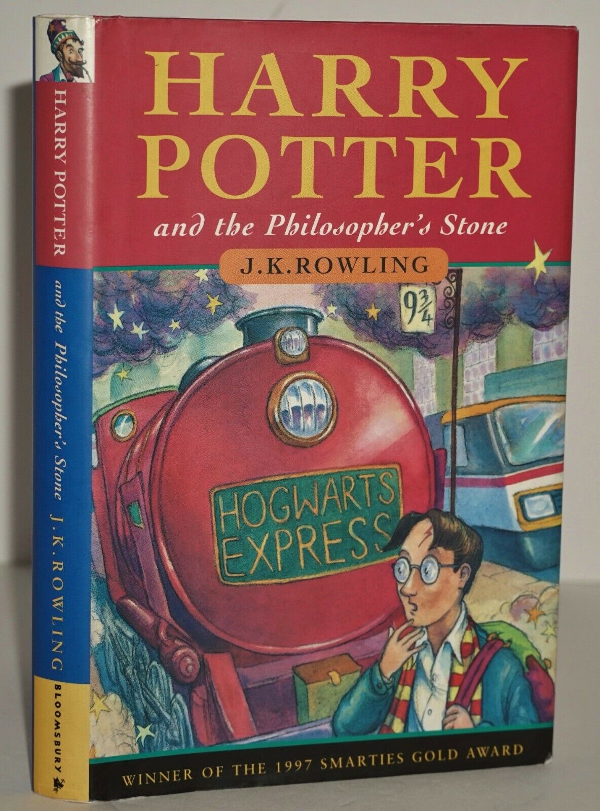 Concesión Acostumbrarse a Enjuague bucal HARRY POTTER AND THE PHILOSOPHER'S STONE (4th BLOOMSBURY PRINTING) de J.K.  ROWLING: Near Fine Hardcover (1997) 1st Edition | Meier And Sons Rare Books