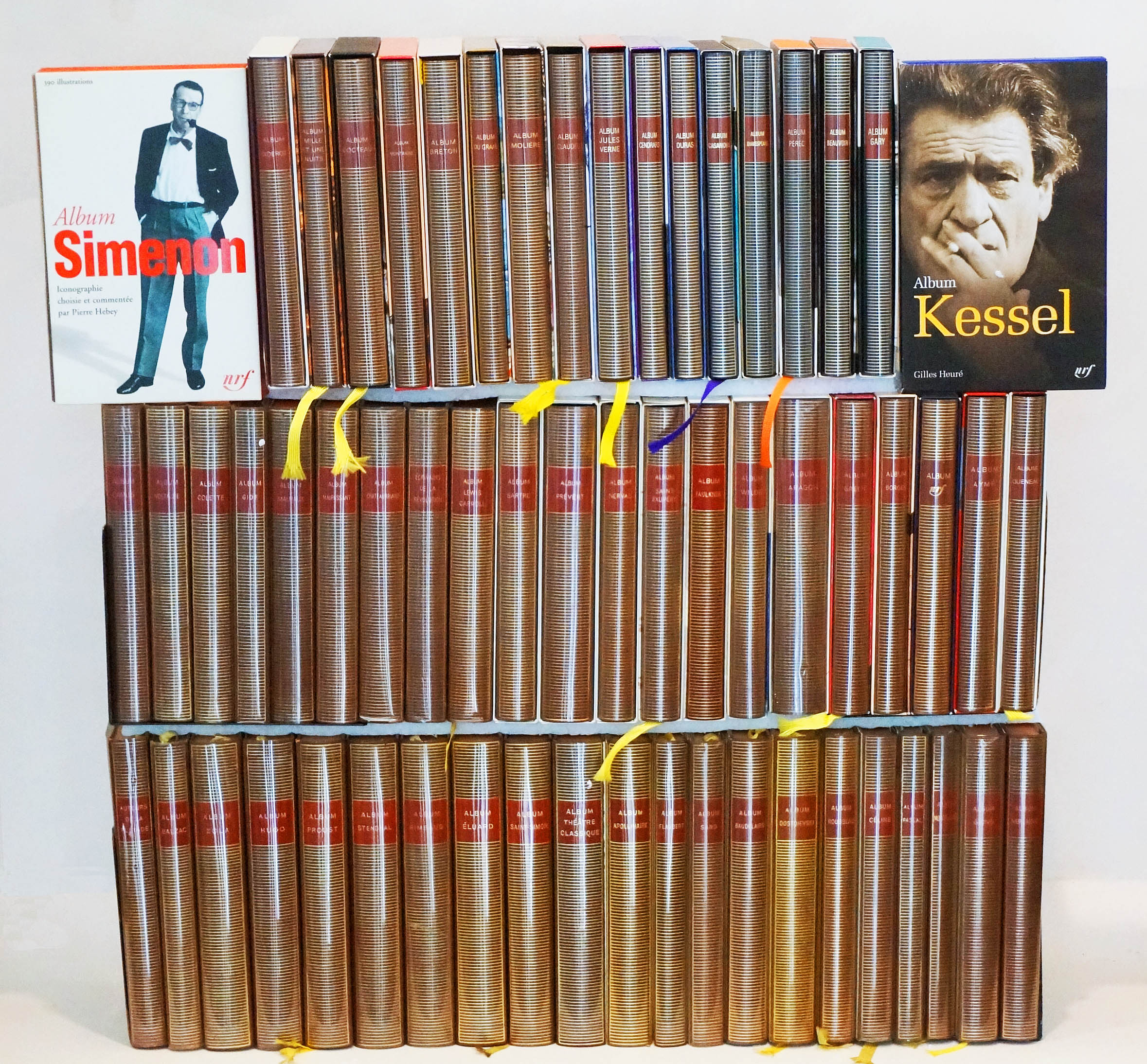 Collection complète des Albums de la Pléiade. 60 volumes & un disque 33