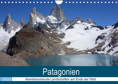 Patagonien - Atemberaubende Landschaften am Ende der Welt (Wandkalender 2022 DIN A4 quer) : Südamerikas Anden - das Top-Reiseziel zwischen Argentinien und Chile (Monatskalender, 14 Seiten ) - Piera Marlena Büchler