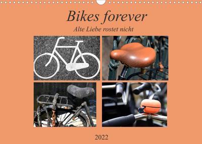 Bikes forever (Wandkalender 2022 DIN A3 quer) : Die Corona-Krise sorgte für ein Fahrrad-Revival. Das Bike wurde zum Verkehrsmittel der Stunde; eine alte Liebe entflammte neu. (Monatskalender, 14 Seiten ) - Pia Thauwald