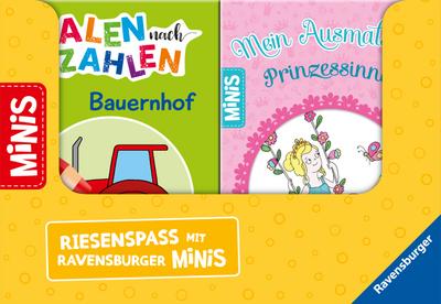 Verkaufs-Kassette "Ravensburger Minis 9 - Mein bunter Ausmalspaß"