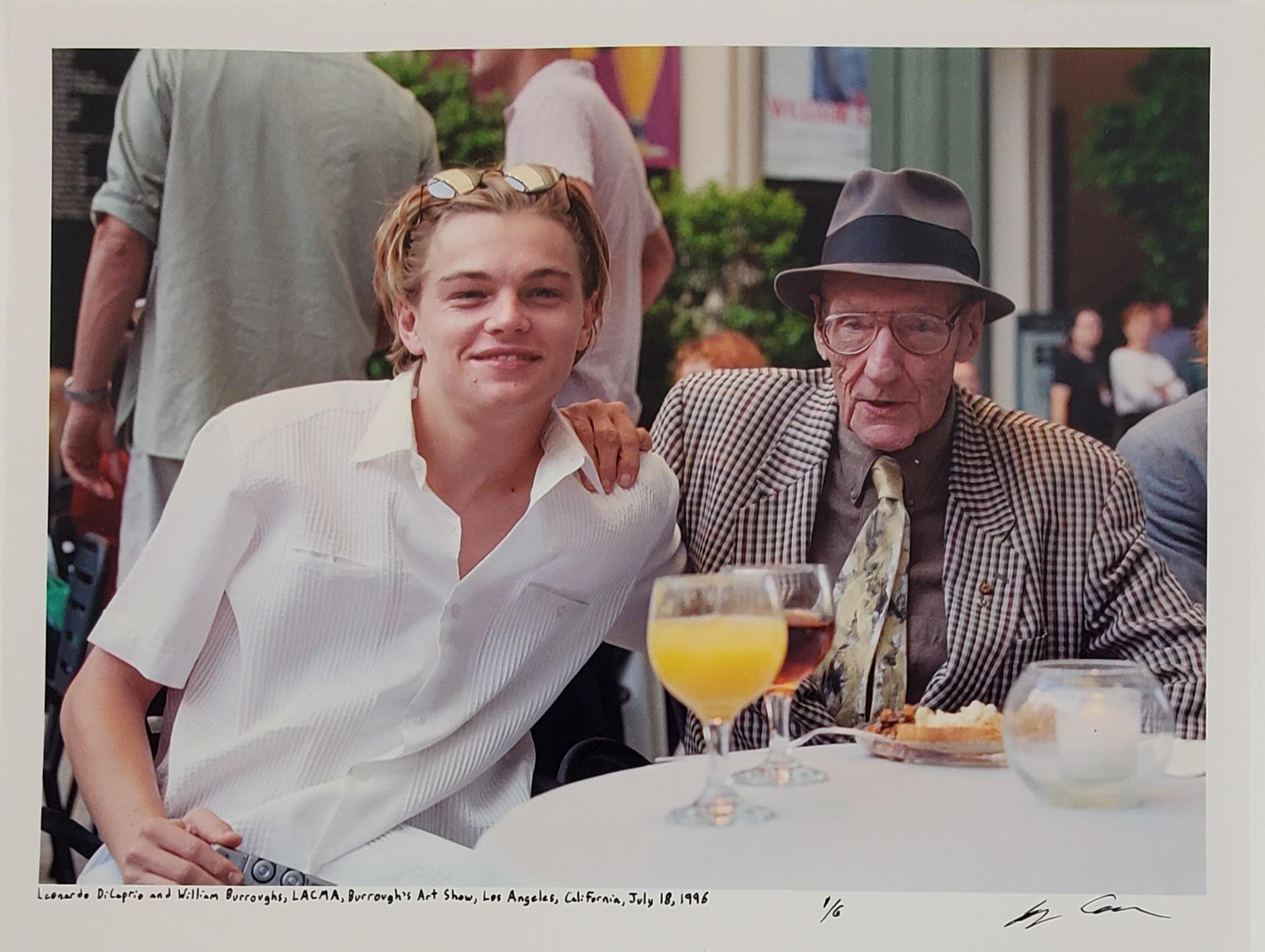 Por qué nos bloqueamos 5 Leonardo DiCaprio And William Burroughs (1996) de Aronson, Jerry: (1996) Limited edition (1 of 6)., Signed by Author(s) | Second Story Books, ABAA