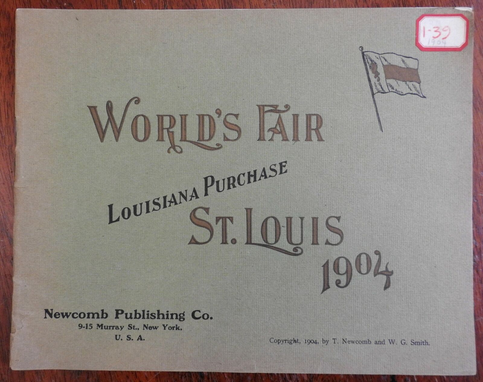 Details about   St louis World's Fair 1904 Book Mark "I Have Done My Duty" Sept.15  1904   Rare 