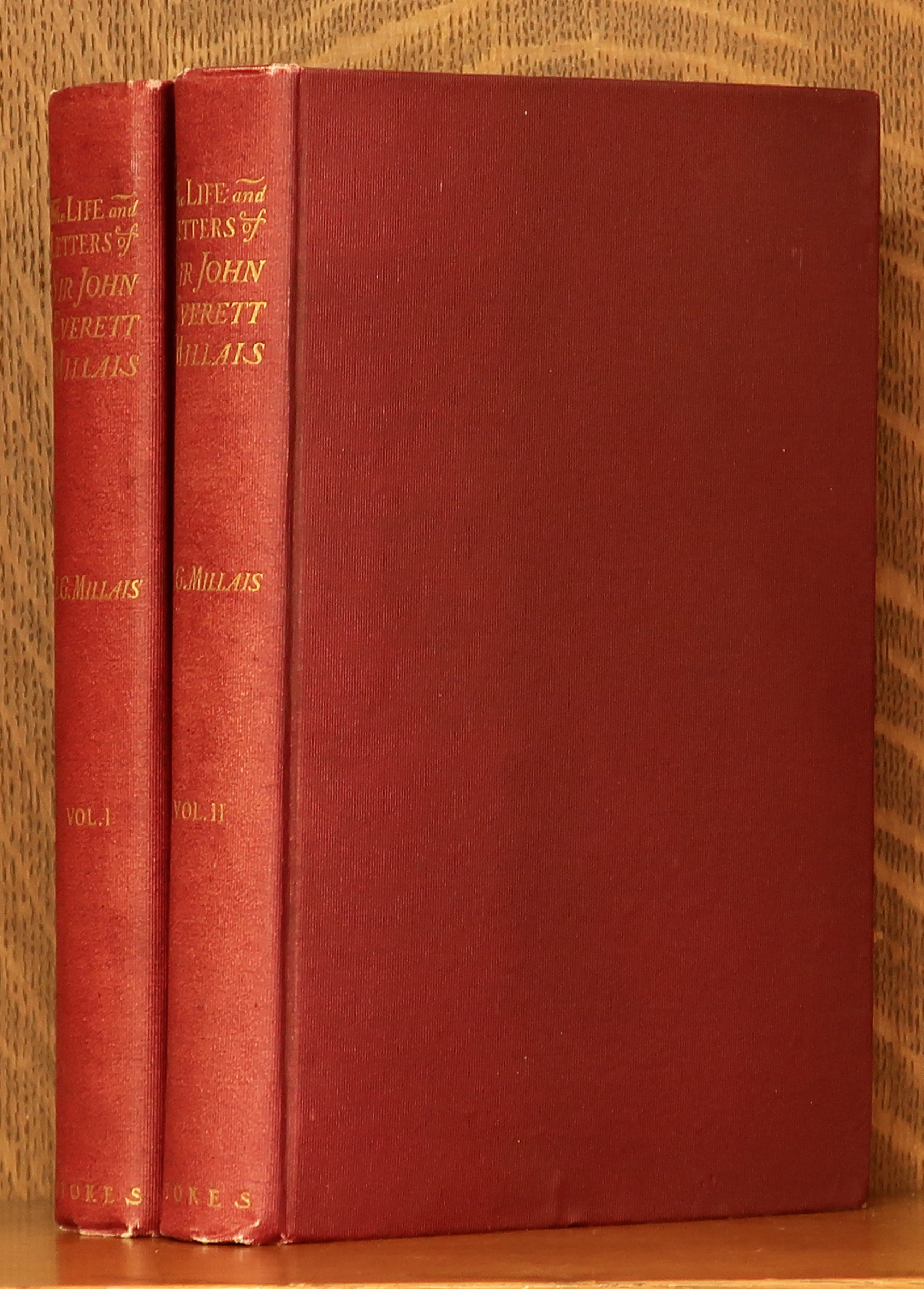 THE LIFE AND LETTERS OF SIR JOHN EVERETT MILLAIS 2 VOL. SET by John Guille Millais