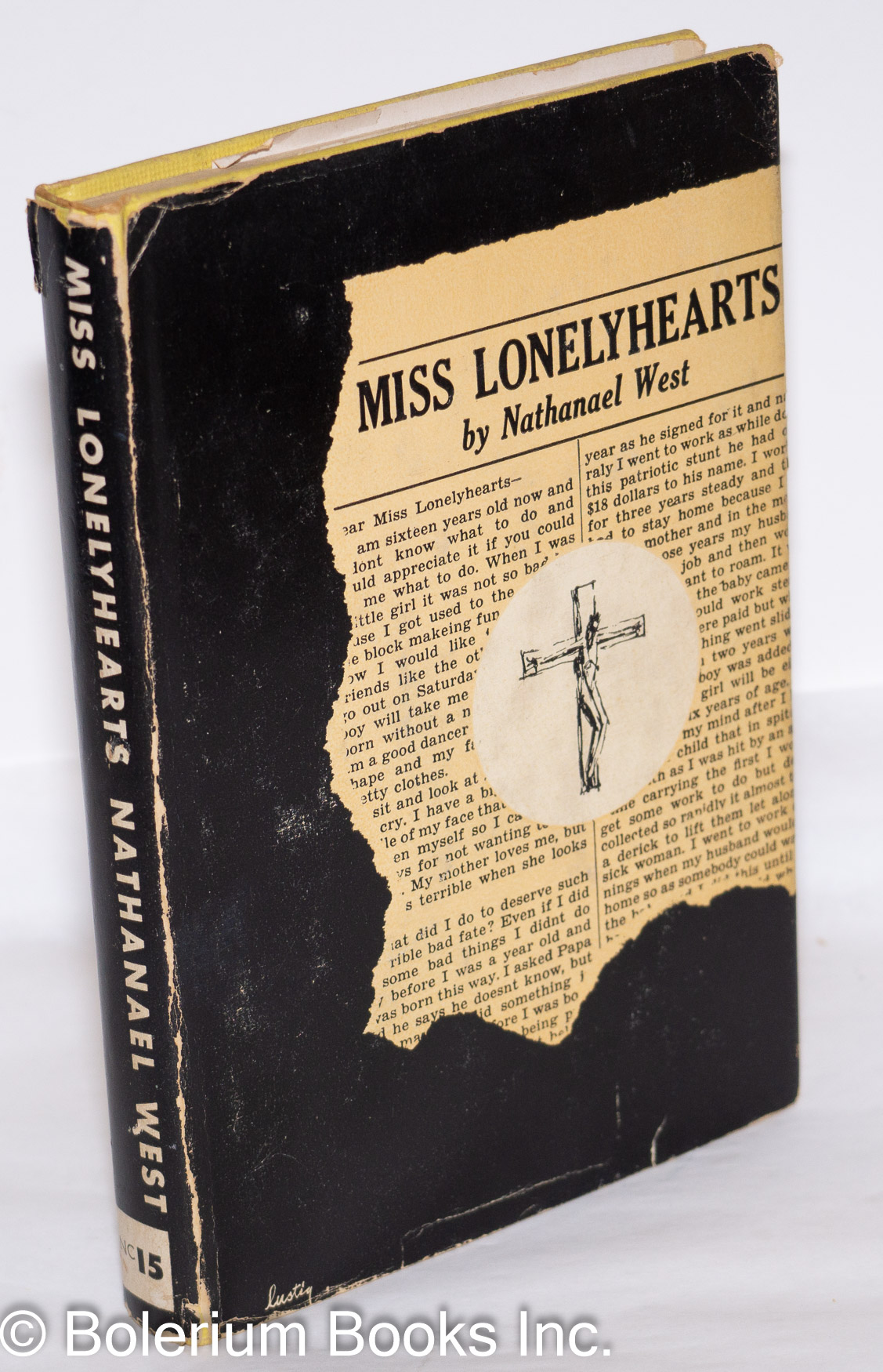 Miss Lonelyhearts By West Nathanael Pseudonym Of Nathan Weinstein Introduction By Robert Coates Hardcover 1946 Bolerium Books Inc
