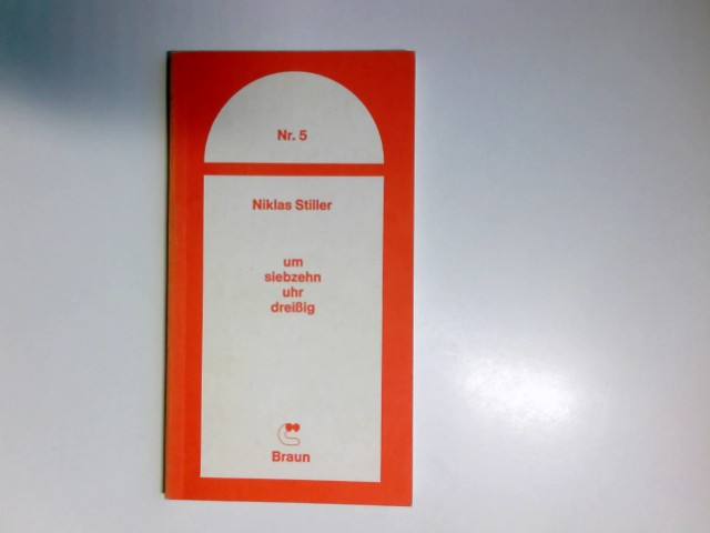 Um siebzehn Uhr dreissig. Grafik: Güdny Schneider-Mombaur / Literarischer Nachwuchs ; Nr. 5 - Stiller, Niklas