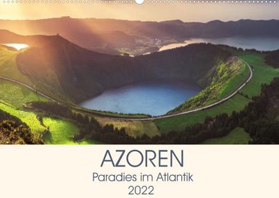 Azoren - Paradies im Atlantik (Wandkalender 2022 DIN A2 quer) : Eine unvergessliche Inselrundreise über die Azoren (Monatskalender, 14 Seiten ) - Jean Claude Castor I 030mm-Photography