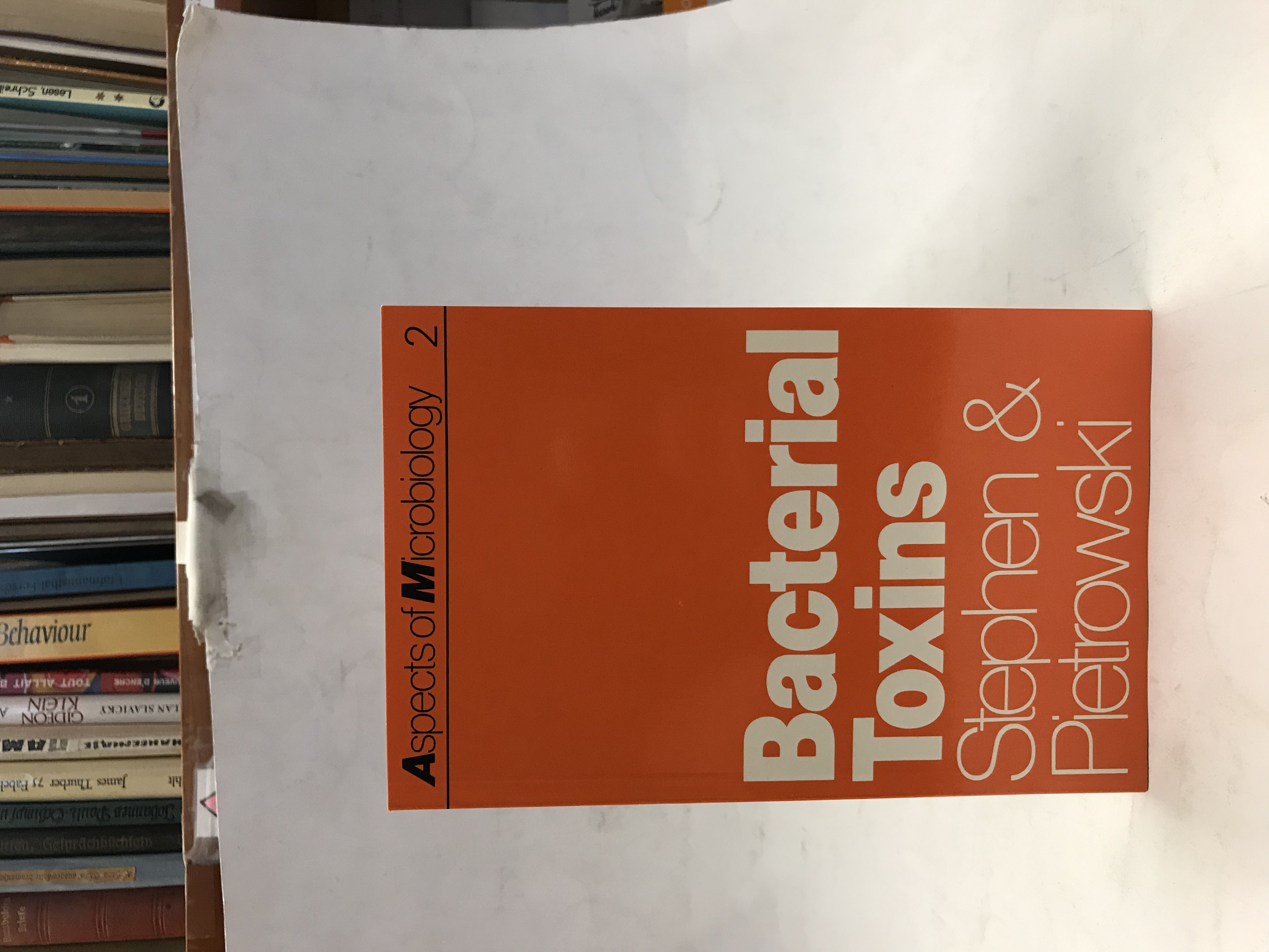 Aspects of Microbiology 2. Bacterial Toxins. - Stephen, J. / Pietrowski, R. A.