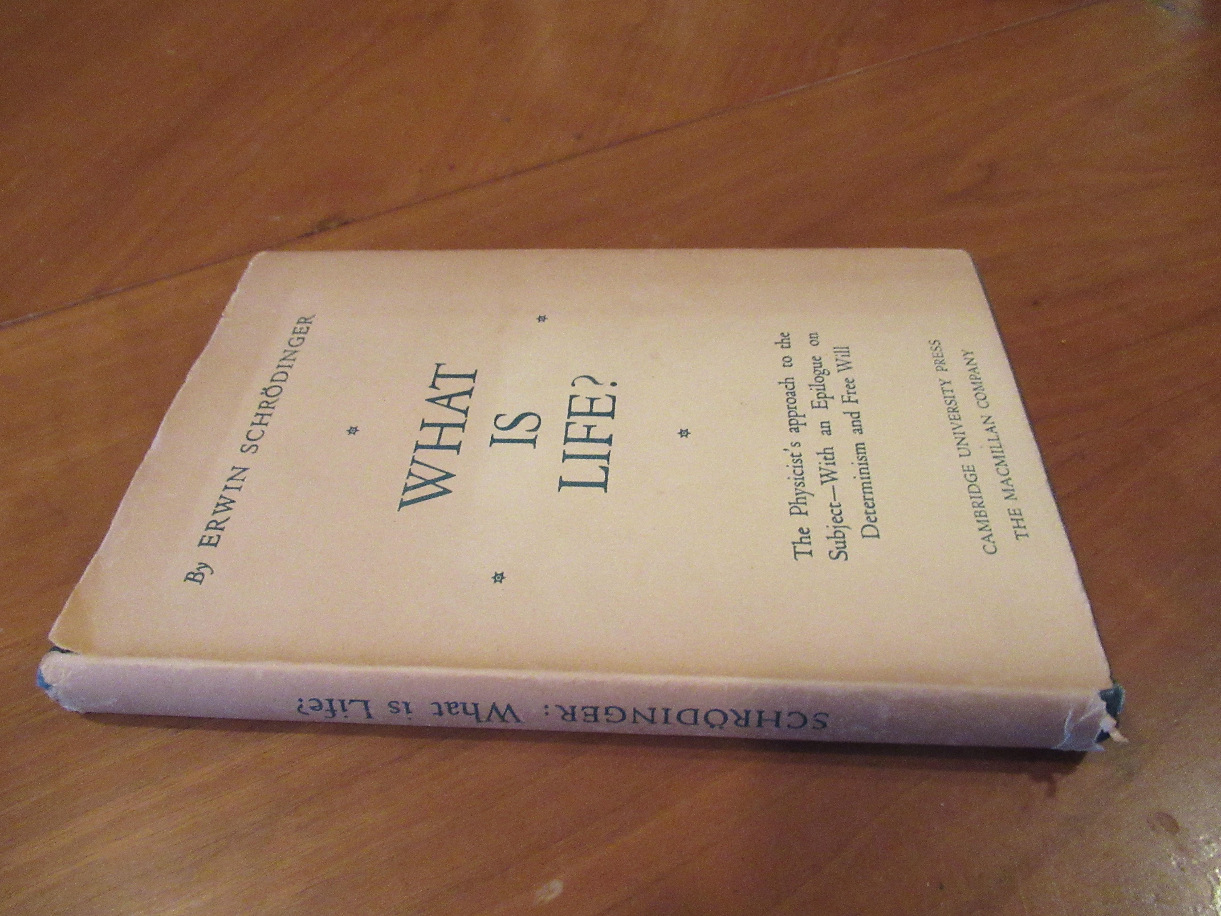schrodinger what is life