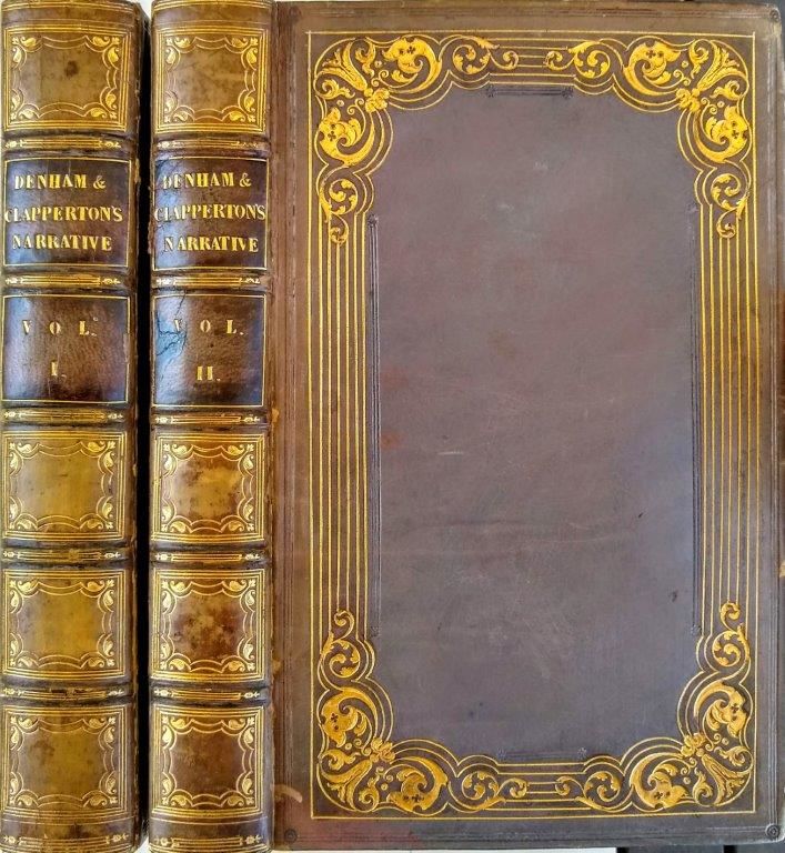 Narrative of Travels and Discoveries in Northern and Central Africa, in the years 1822, 1823, and 1824 . . . Extending across the great desert to the tenth degree of northern latitude and from Kouka in Bornou, to Sackatoo, the capital of the Felatah empire. Third edition. In Two Volumes. - DENHAM, Dixon, Major F.R.S. (1786-1828); Captain Hugh CLAPPERTON (1788-1827); Dr. Walter OUDNEY (1790Ã¢Â€Â