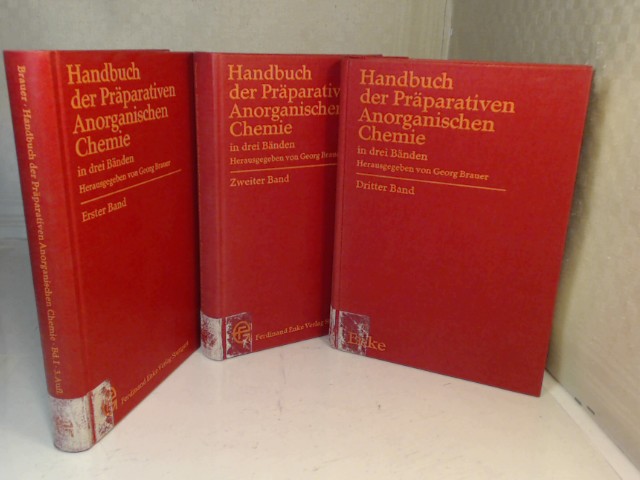 Handbuch der präparativen Chemie // 1500 Seiten & zahlreiche Abbildungen auf CD 