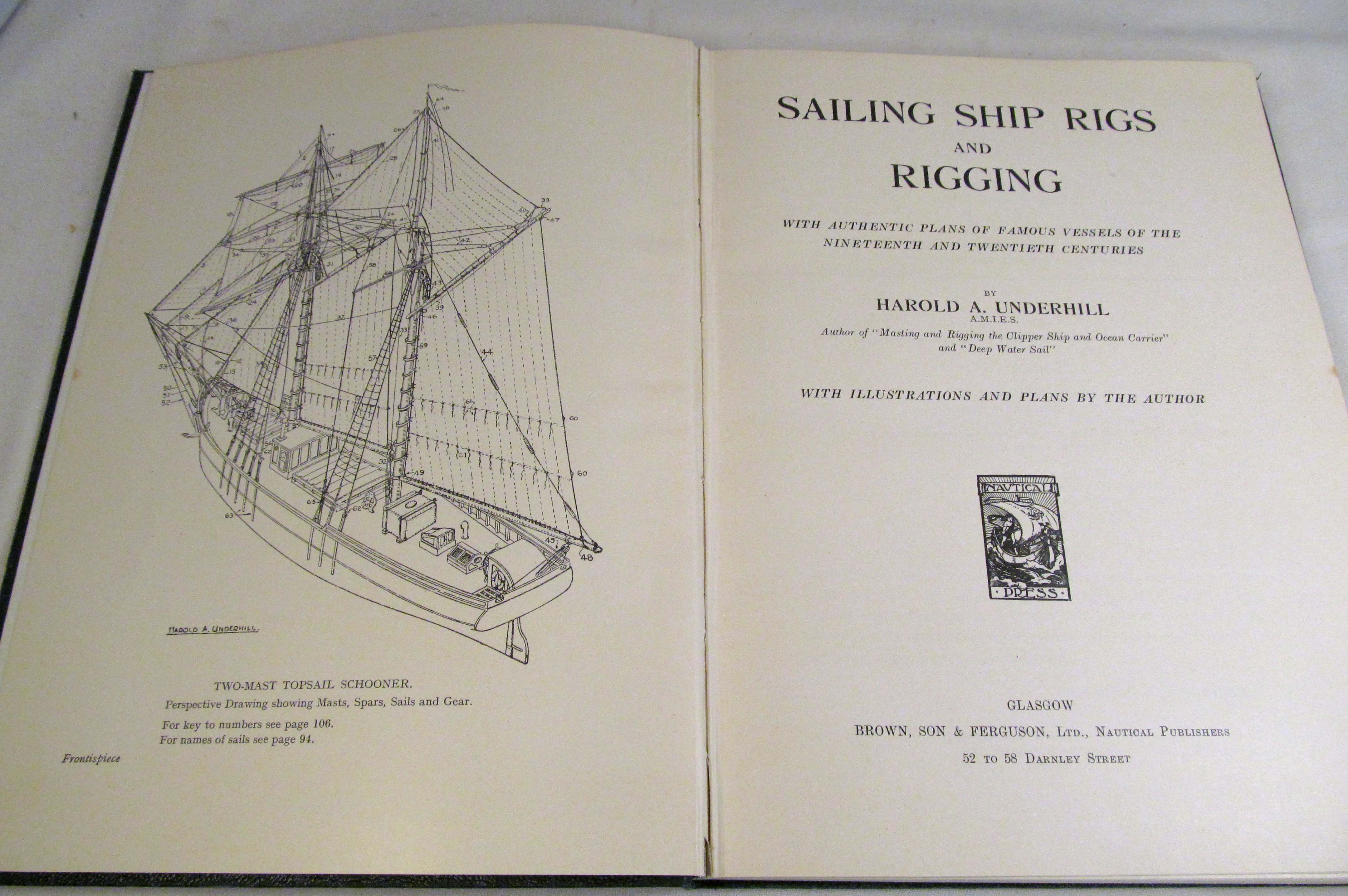 Sailing Ship Rigs and Rigging : With Authentic Plans of