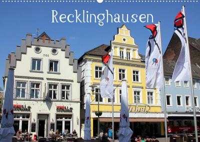 Recklinghausen (Wandkalender 2022 DIN A2 quer) : Ein bebilderter Streifzug durch die Ruhrfestspiele-Stadt Recklinghausen (Monatskalender, 14 Seiten ) - Karsten-Thilo Raab