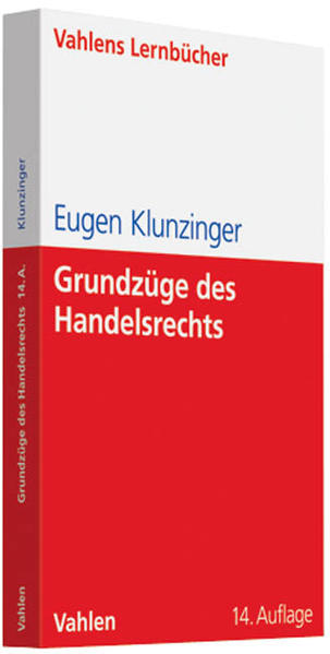 Grundzüge des Handelsrechts (Lernbücher für Wirtschaft und Recht) - Klunzinger, Eugen