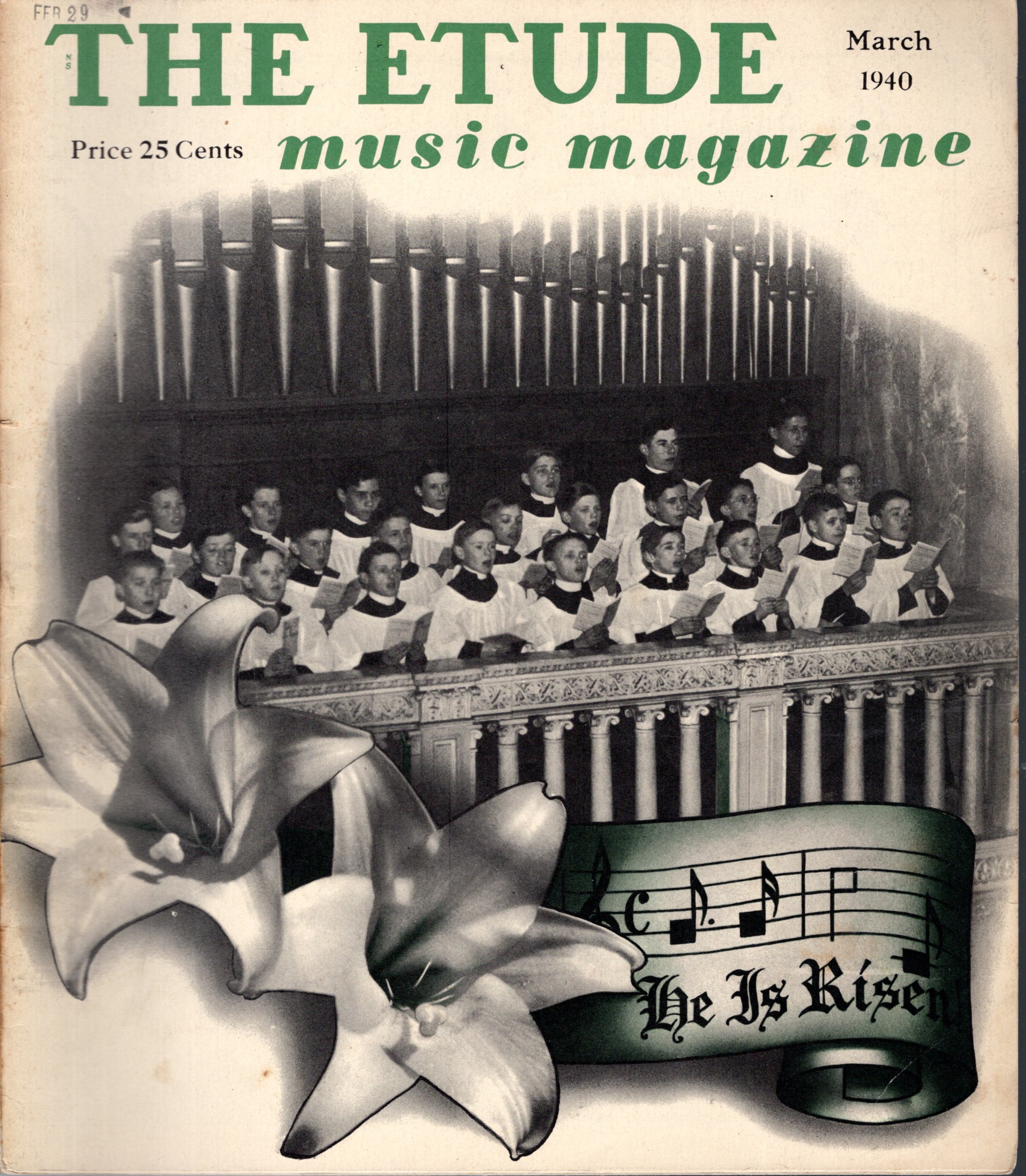 The Etude Music Magazine: Volume LVIII (58), No. 3 : March, 1940 Cooke, James Francis, (Editor) [Assez bon] [Couverture souple]