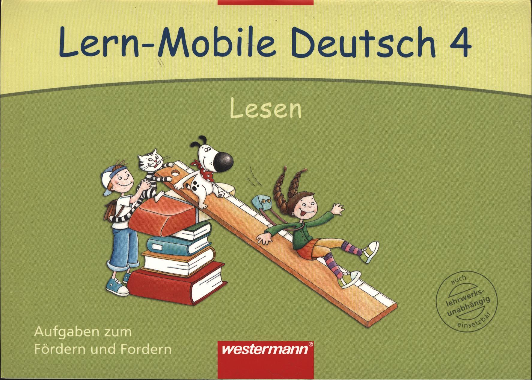 Lern-Mobile Deutsch: Lesen 4: Arbeitsheft - Crämer, Claudia, Frank, Kathrin, Graf, Annette