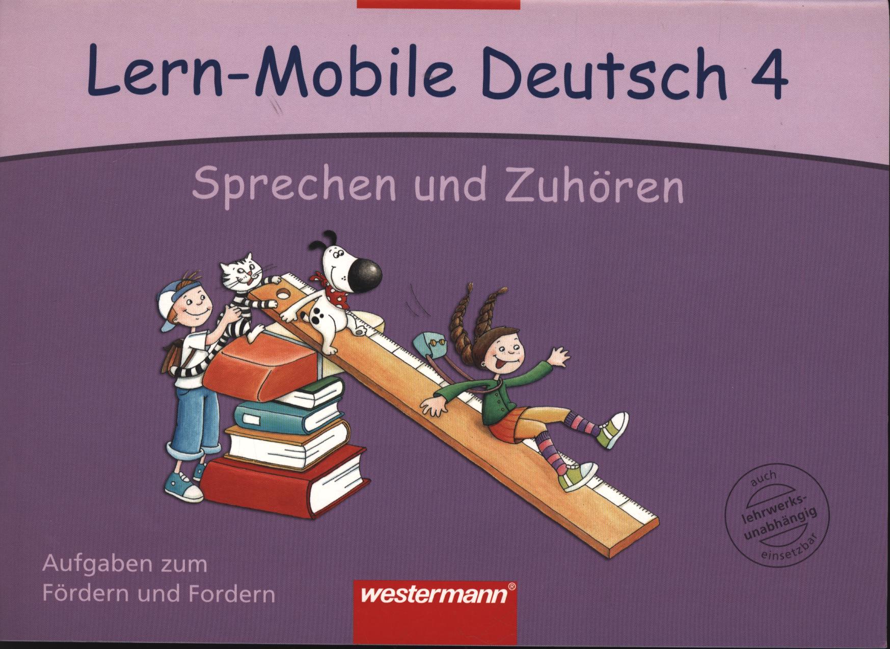 Lern-Mobile Deutsch: Sprechen und Zuhören 4: Arbeitsheft - Crämer, Claudia, Frank, Kathrin, Graf, Annette