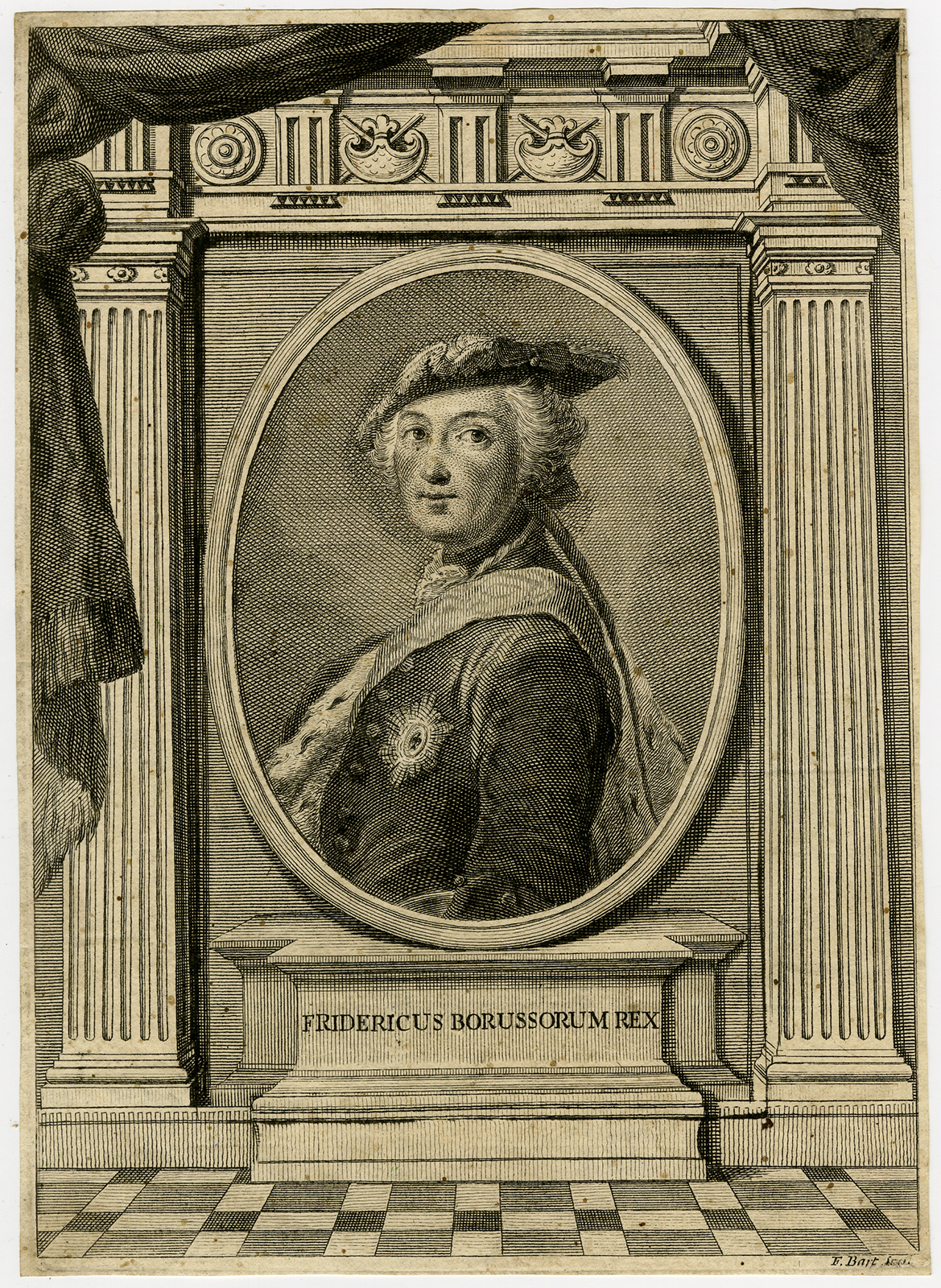 Fridericus borussorum rex 1757