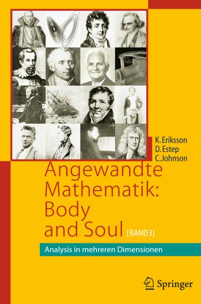 Angewandte Mathematik: Body and Soul : Band 3: Analysis in mehreren Dimensionen - Kenneth Eriksson