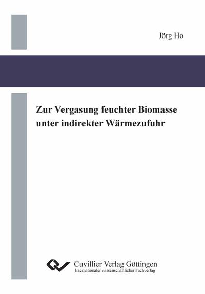 Zur Vergasung feuchter Biomasse unter indirekter Wärmezufuhr - Jörg Ho