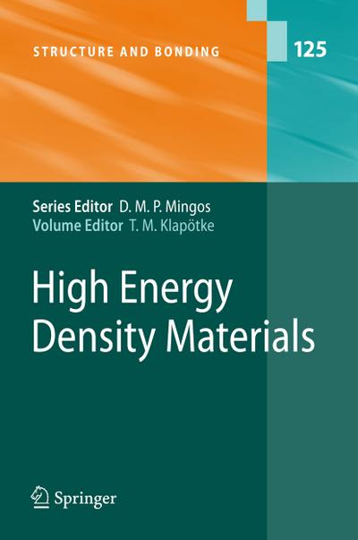 High Energy Density Materials - Thomas M. Klapötke