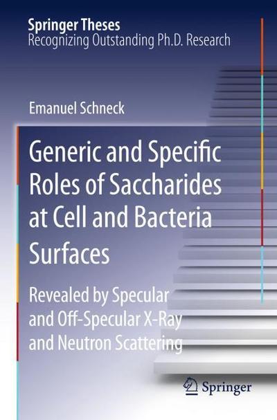 Generic and Specific Roles of Saccharides at Cell and Bacteria Surfaces : Revealed by Specular and Off-Specular X-Ray and Neutron Scattering - Emanuel Schneck